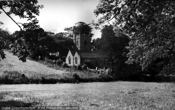 Photo of Veryan, St Symphorian Church c.1955