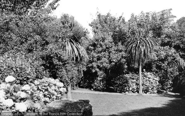 Photo of Veryan, The Gardens c.1955
