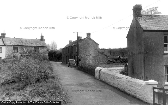 Photo of Veryan, The Green c.1955