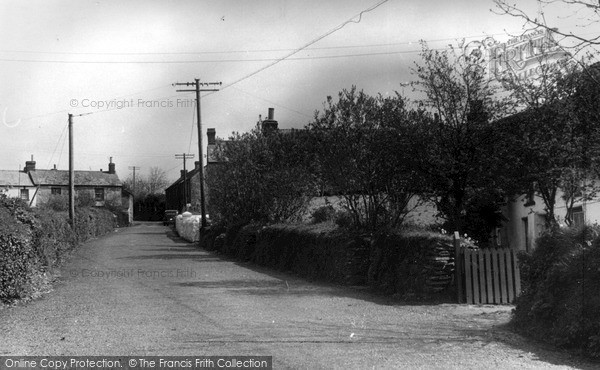 Photo of Veryan, The Green c.1955