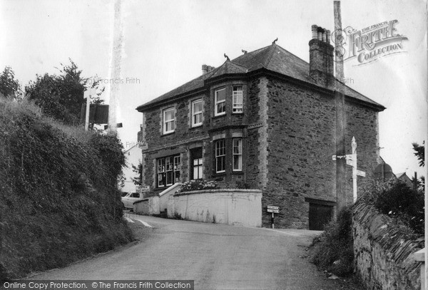 Photo of Veryan, The Post Office c.1960