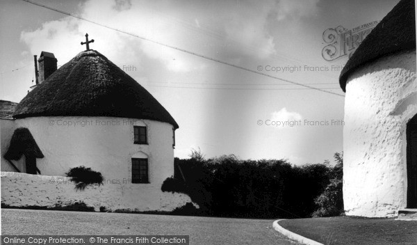 Photo of Veryan, The Round House c.1955