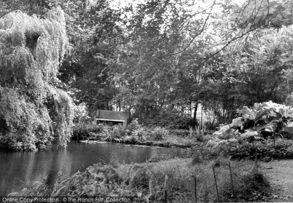 Photo of Veryan, The Water Garden c.1955
