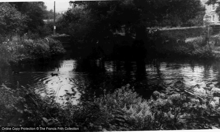 Photo of Veryan, The Water Gardens c.1955