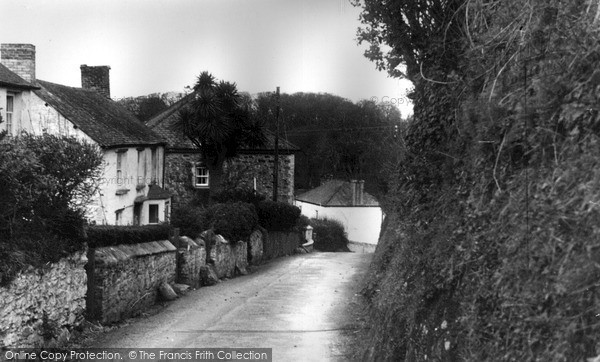 Photo of Veryan, View From Round Houses c.1955