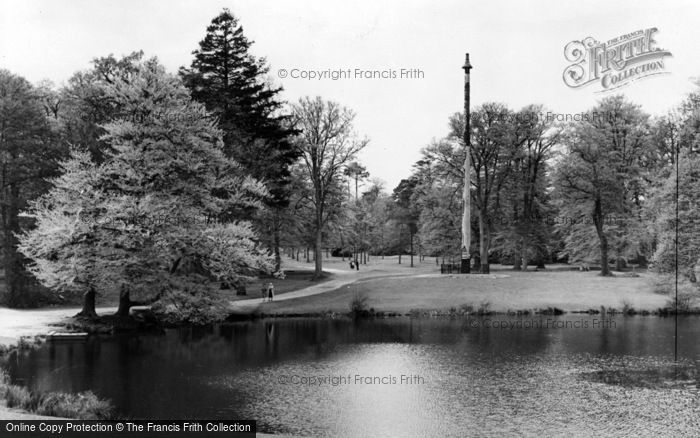 Photo of Virginia Water, The Totem Pole c.1960