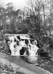 The Waterfall c.1955, Virginia Water