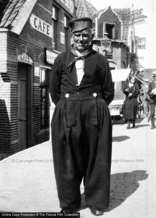 Photo of Volendam, A Man In Volendam Costume c.1935