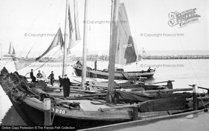 Photo of Volendam, Fishing Boats c.1938