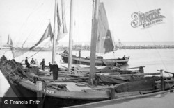 Fishing Boats c.1938, Volendam