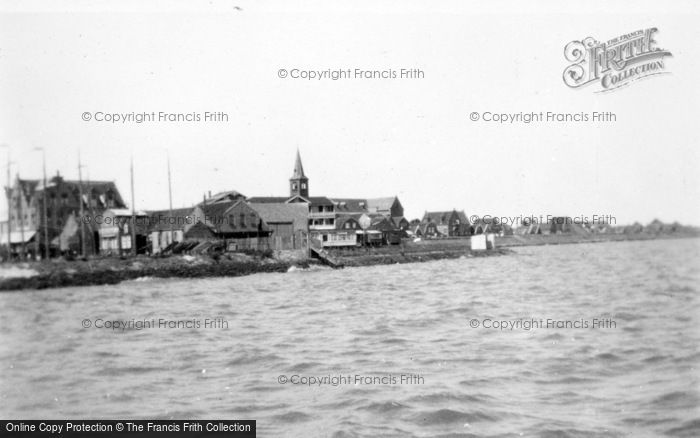 Photo of Volendam, From The Sea c.1935