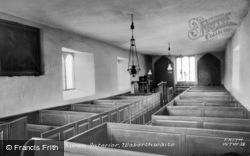 Church Interior c.1960, Waberthwaite