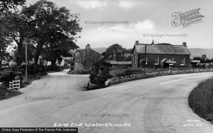 Photo of Waberthwaite, Lane End c.1960