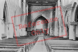 Church Interior 1897, Waddesdon
