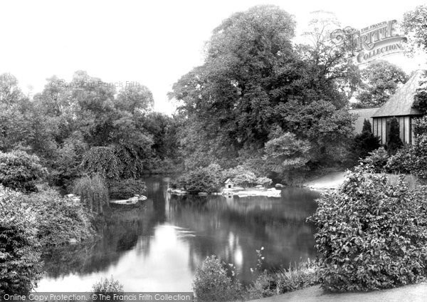 Photo of Waddesdon, Manor, The Lake 1897
