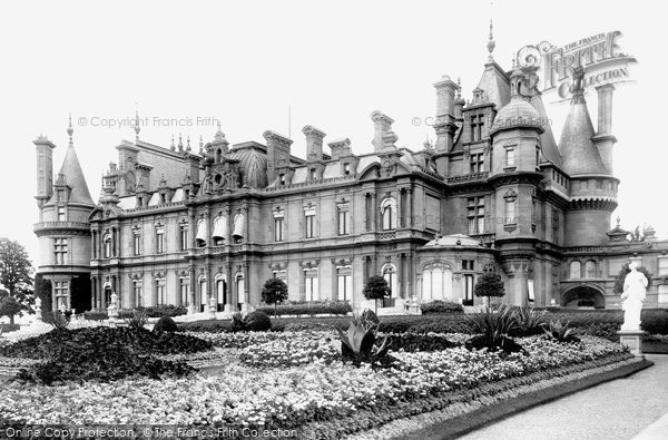 Photo of Waddesdon, The Manor, South Front 1897