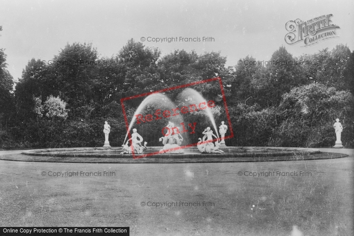 Photo of Waddesdon, The Manor, The Fountains 1897