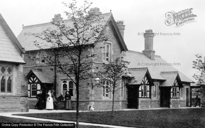 Photo of Waddington, Almshouses 1899