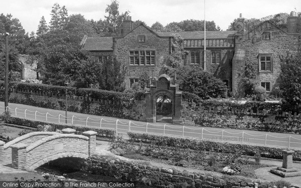Photo of Waddington, Coronation Bridge And Old Hall c.1955