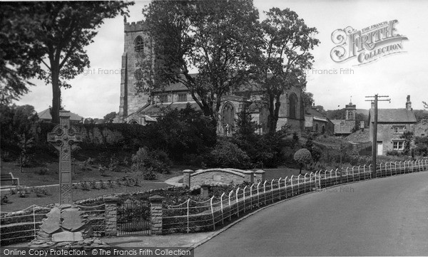 Photo of Waddington, Coronation Bridge And St Helen's Church c.1960
