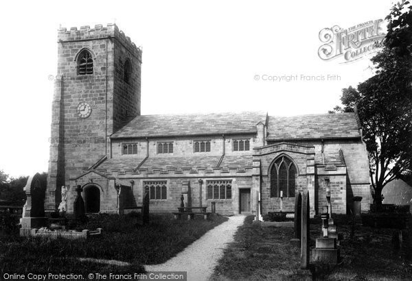 Photo of Waddington, St Helen's Church 1903