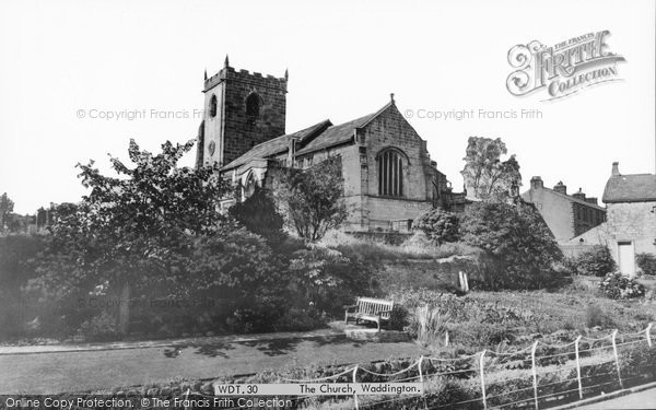 Photo of Waddington, St Helen's Church c.1965