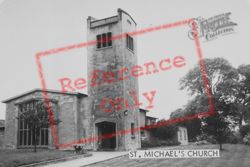 St Michael's Church c.1960, Waddington
