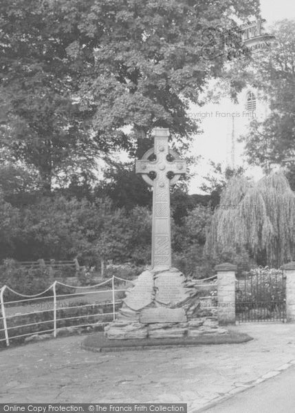 Photo of Waddington, The War Memorial c.1960