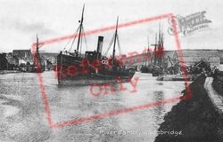 Boats On The River c.1900, Wadebridge