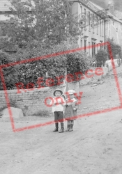 Children In Camelford Road 1920, Wadebridge