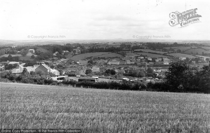 Photo of Wadebridge, From Coronation Park c.1955