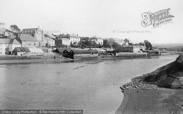 Photo of Wadebridge, From The Bridge 1895