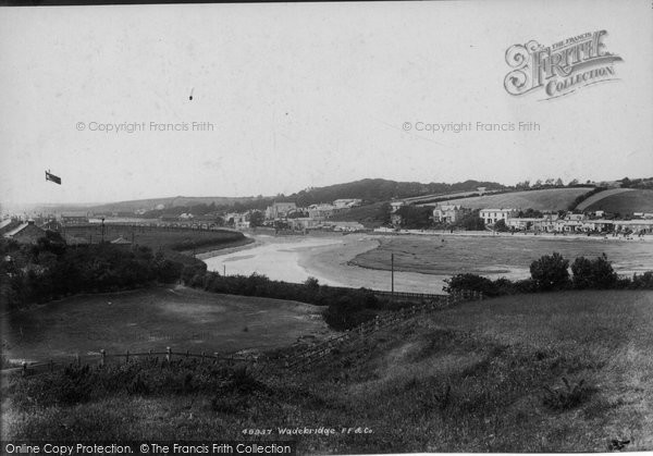 Photo of Wadebridge, From The South 1903