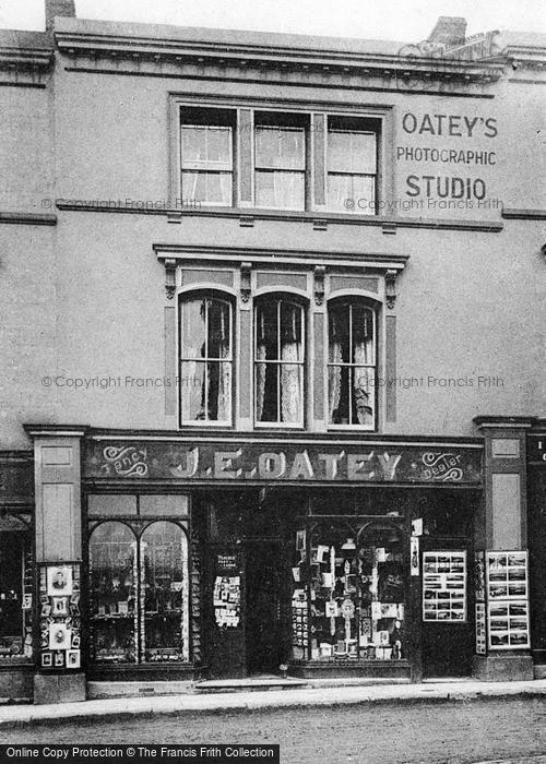 Photo of Wadebridge, J. E. Oatey's Photographic Studio c.1900