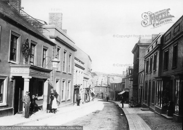 Photo of Wadebridge, Molesworth Street 1895