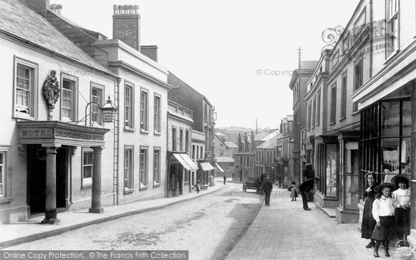 Photo of Wadebridge, Molesworth Street 1903