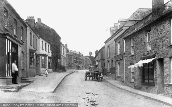 Photo of Wadebridge, Molesworth Street 1903