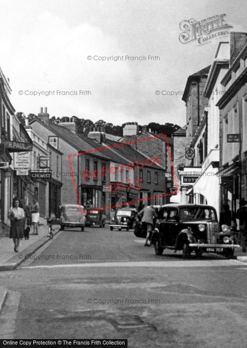 Photo of Wadebridge, Molesworth Street c.1955