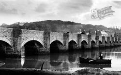 The 15th Century Bridge c.1935, Wadebridge