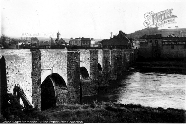 Photo of Wadebridge, The Bridge c.1955