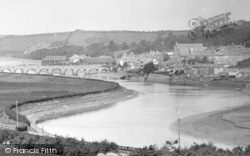 The River Camel And Bridge 1894, Wadebridge