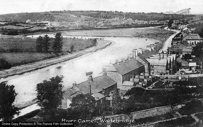 Photo of Wadebridge, The River Camel c.1900