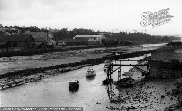 Photo of Wadebridge, The River Camel c.1965