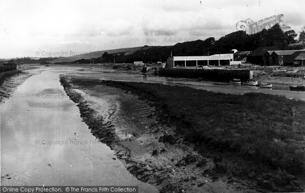 Photo of Wadebridge, View From The Bridge c.1955