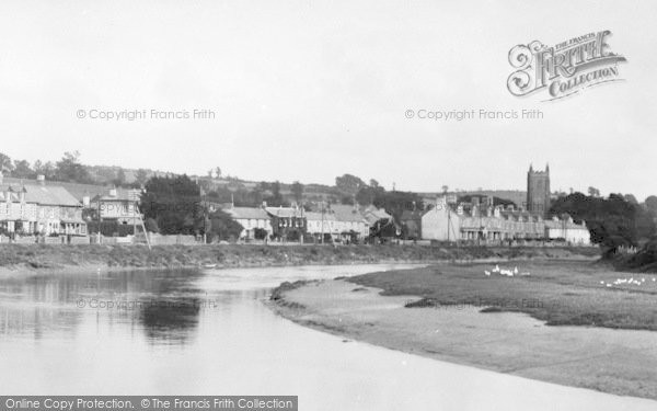 Photo of Wadebridge, View Towards Egloshayle And St Petroc's Church 1935