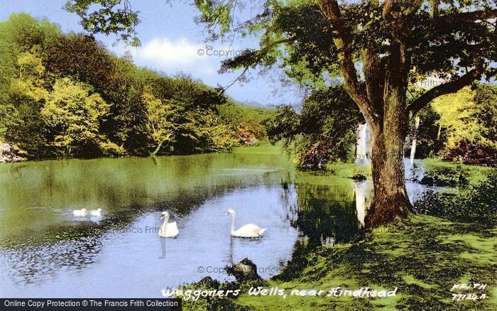 Photo of Waggoners Wells, The Trout Lake 1925