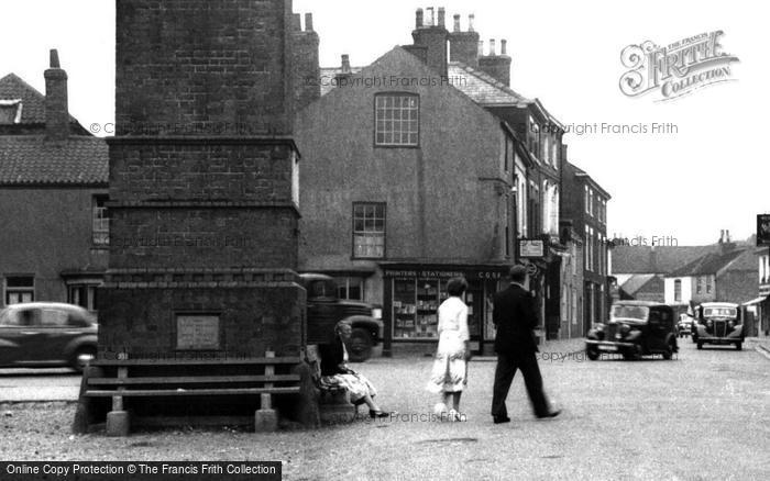 Photo of Wainfleet All Saints, By The Clock Tower, Market Place c.1955