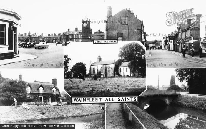 Photo of Wainfleet All Saints, Composite c.1955