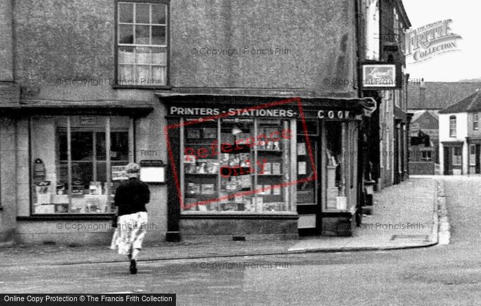 Photo of Wainfleet All Saints, Cook's Stationary Shop, High Street c.1955