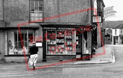Cook's Stationary Shop, High Street c.1955, Wainfleet All Saints